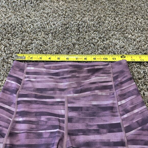 Lululemon Leggings 4 Speed Up Crop Pockets Shadowed Smoked Mulberry - Picture 6 of 11
